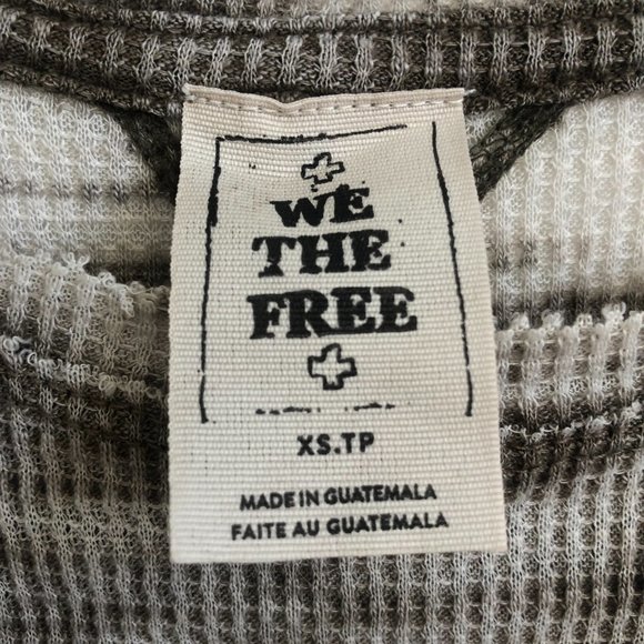 Free People thermal waffle tee - Picture 2 of 4